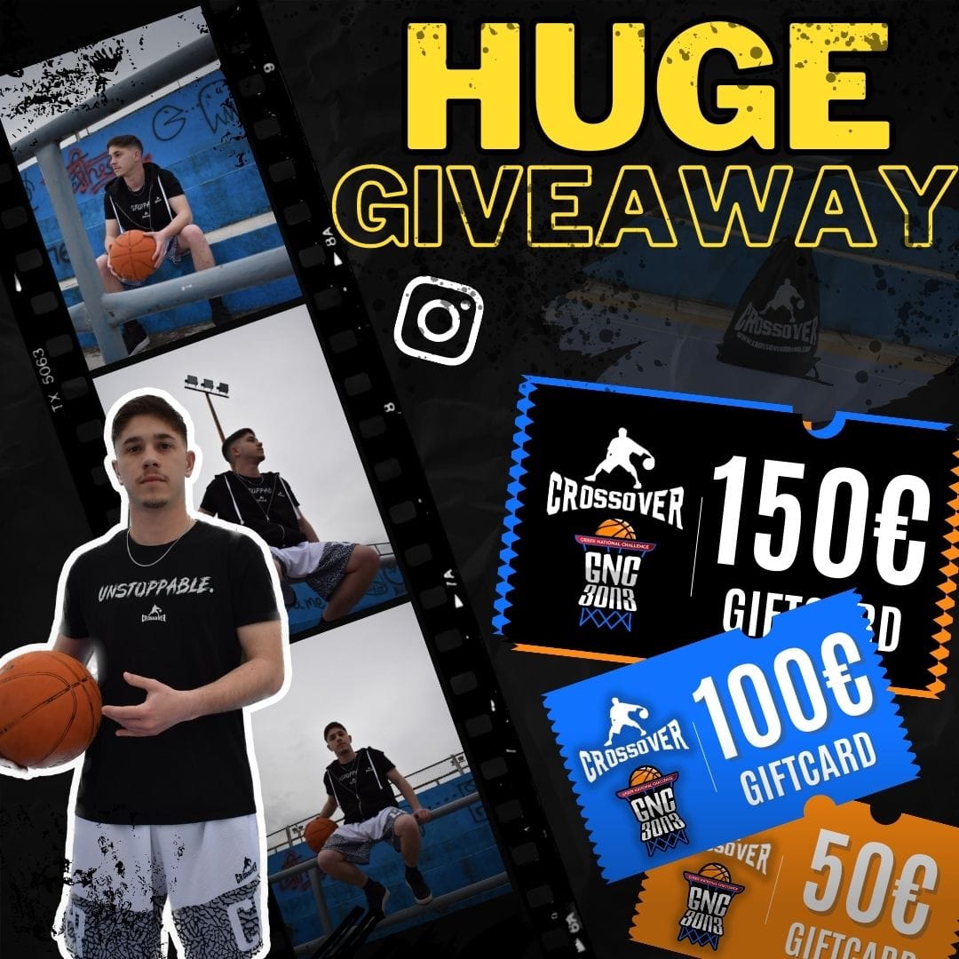 Read more about the article GNC 3on3 x CROSSOVER GIVEAWAY: TAGAPE KAI ΚΕΡΔΙΣΕ 300€ GIFTCARDS!