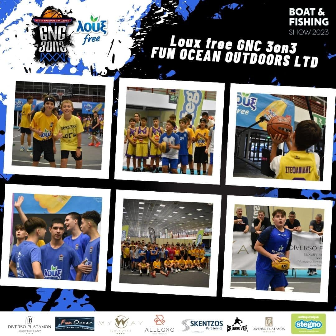 You are currently viewing Loux free GNC 3on3 & FUN OCEAN OUTDOORS LTD | Thessaloniki Boat & Fishing Show 2023: Tο 3×3 “ένωσε” τη Θεσσαλονίκη!