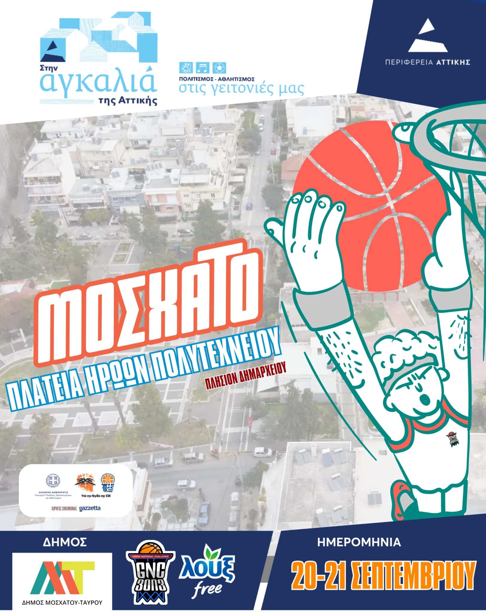 You are currently viewing LOUX GNC 3on3 | ΜΟΣΧΑΤΟ 2025: Back to… streetball!